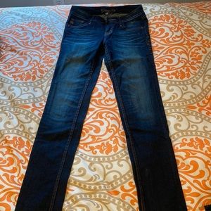 Miss Me low rise skinny jeans Size 26